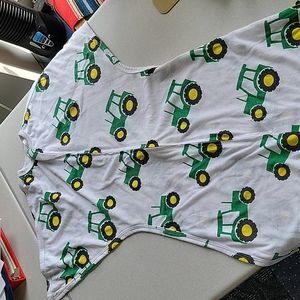 Sleeping Baby Zipadee-zip Tractors 6M-12M